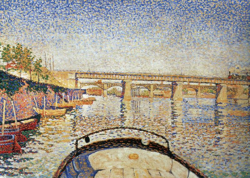 stern of the boat opus, Paul Signac